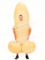 Skin Color Willy Cock Dick Sexy Penis Inflatable Halloween Christmas Costumes for Adults