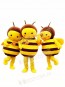 ONLY ONE Lovely Yellow Bee Mascot Costumes Insect
