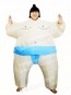 Blue Japanese Fat Man Sumo Inflatable Halloween Christmas Costumes for Adults