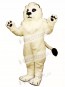 Cute White Lion Mascot Costume