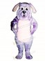 Cute Purple Pup Dog Mascot Costume