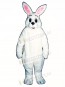 Cute Easter Bunny Rabbit with Glasses Mascot Costume