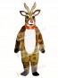 Mistletoe Deer with Lite-up Nose, Collar & Cuffs Christmas Mascot Costume