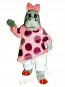 Hilary Hippo Mascot Costume