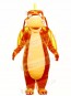 Brown Dragon with Wings Mascot Costumes 