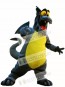 Dark Grey Dragon with Wings Mascot Costumes