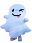 Winking White Ghost Spirit Mascot Costumes Halloween