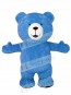 Blue Teddy Bear Mascot Costumes Animal 
