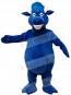 Blue Bull Mascot Costumes Farm Animal