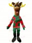 Dark Brown Christmas Deer Moose Mascot Costumes Animal