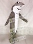 Gray and White Shark Mascot Costumes Ocean
