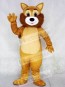 Brown Squirrel Mascot Costumes with Tan Belly Animal