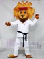 Happy Taekwondo Lion Mascot Costumes Animal