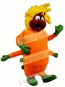 Orange Caterpillar Mascot Costumes Insect