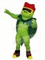Sea Turtle Tortoise Mascot Costumes with Red Hat Ocean