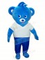 Blue Bear Mascot Costumes Animal