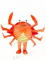 Crab Mascot Costumes Seafood