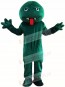 Green Snake Monster Mascot Costumes Animal 