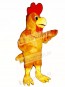 Cute Rusty Rooster Mascot Costume