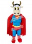 Super Cow Cattle with Superman Cape Mascot Costume