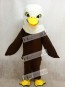 Brown Feather Eagle Mascot Adult Costume Animal 
