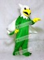 Green Griffin Mascot Costume with White Wings