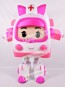 Pink Robotic Car Mascot Costume Cartoon