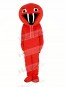 Red Cobra Snake Mascot Costume Animal