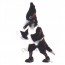Black Roadrunner Mascot Costume