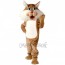 Cute Wirey Wildcat Mascot Costume