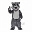 Fierce Husky Dog Mascot Costume
