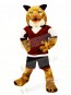 Strong Brown Wildcat Mascot Costumes Animal