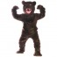Plush Brown Bear Mascot Costume