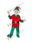 Santa's Helper Elf GENTS Mascot Costume Halloween Outfit