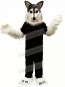 Grey Wolf Husky Mascot Costumes Cartoon