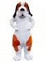 Brown and White Bernard Dog Mascot Costumes Animal