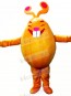 Orange Rabbit Monster Mascot Costumes Cartoon	