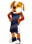 Power Sporty Dog Mascot Costumes Cartoon	