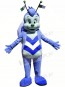 College Blue Bee Mascot Costumes