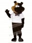 Funny Dog with White T-shirt Mascot Costumes