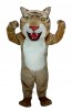 Tan Wildcat Bobcat Mascot Costume