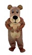 Teddy Brown Bear Mascot Costume