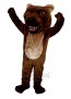 Brown Bearcat Mascot Costume