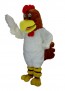 White Rooster Chicken Bird Mascot Costume