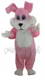 Easter Super Pink Rabbit Mascot Costume