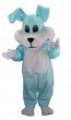 Easter Super Blue Rabbit Mascot Costume