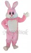 Easter Pink Toon Rabbit Mascot Costume