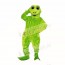 Green Friendly Lightweight Frog Mascot Costumes Cartoon